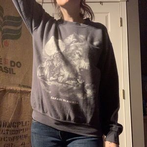 Vintage Safari Niagara super soft sweatshirt.